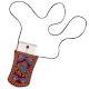 Red Elephant Floral  Mini Purse / Mobile Pouch For Womens Hook