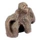 Brass Modern Art Cave Man Statue