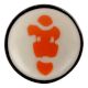 Orange Clown Fish Furniture Drawer Knob