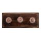 Copper Resin Drawer Wooden Hooks
