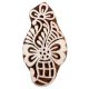 Set of 1 Piece New Wooden Printing Block
