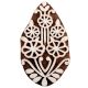 Set of 1 Piece New Wooden Printing Block