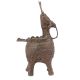 Tribal Brass Horse  Ashtray