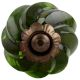 Olive Green Interior Cut Glass Cabinet Knob Online