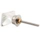 Clear Prism Shape Glass Cabinet Knob Online