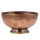Hand Carved Copper Bowl