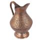 VintageÂ Repousse Copper Water Pitcher Jug