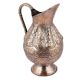 Flower Embossed Copper Jug