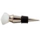 Milky White Prism Shape Glass Wine Stopper
