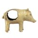 Brass Dhokra Art Pig Napkin Holder