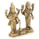 Lord Vishnu God Narayan Goddess Lakshmi Mahalaxmi Brass Metal Statue