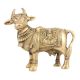 Brass Nandi Standing Statue
