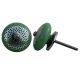 Pea Green Strewn Flat Knob