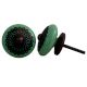 Pea Green Strewn Flat Knob