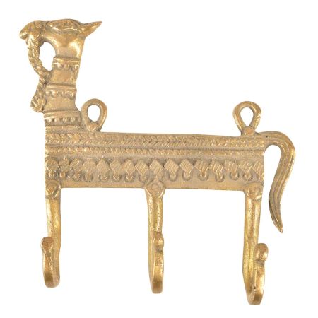 Brass Tribal Camel Shape with 3 Pronges