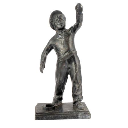 Bronze Figurine of a Standing Boy