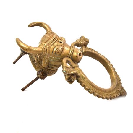 Brass Nandi Door KnockerTowel Hanger