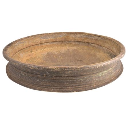 Handmade Bronze Urli Cooking Pot- 17.6 Inches