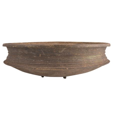 Handmade Bronze Urli Cooking Pot- 17.6 Inches