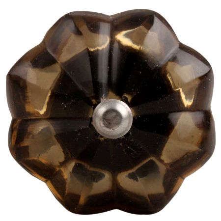 Smoky Melon Glass Wine Stopper