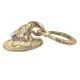 Brass Elephant Door Knocker Ring