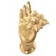 Brass Buddha Hand Wall Hanging Door Handle Mudra Knob