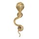 Brass Snake Cobra  Door Handle
