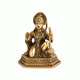 Lord Hanuman Brass Sitting Idol Figure