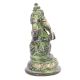 Brass Ganesha Sitting Idol with Patina