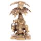 Krishna with Holy Cow Under Tree Idol Decor Statue