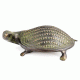 Brass Engraved Turtle Figurine