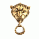 LION Solid Brass Heavy Door Knocker