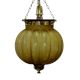 Yellow Melon Ceiling Lamp
