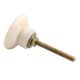Cream Tiny Flower Bone Drawer Knob Online