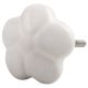 White Flower Ceramic Drawer Knob Online
