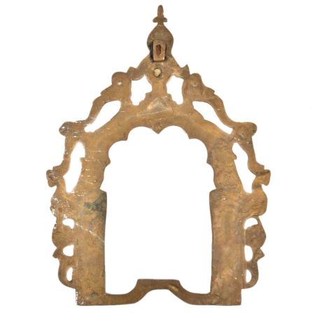 Prabhavali Female statues Brass Wall Hanging