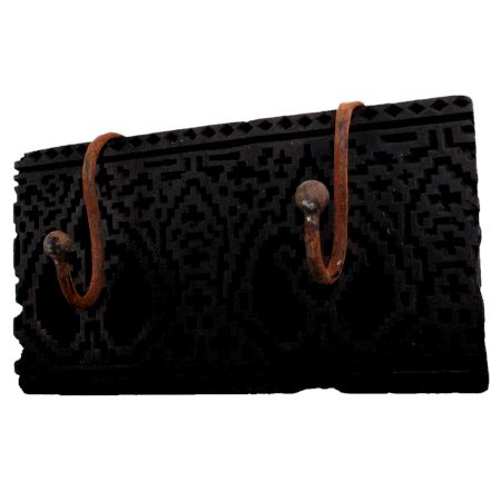 Wooden Printing Block Hooks