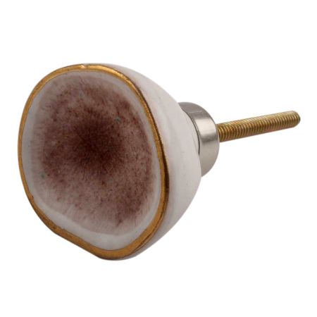 Brown Soil Ceramic Drawer Knob Online