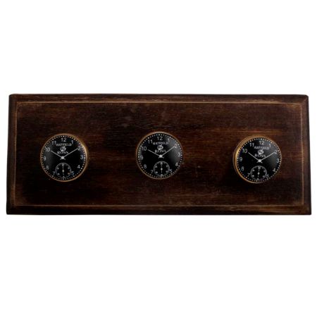 Hatfield Ross Ceramic Watch Flat Wooden Hooks