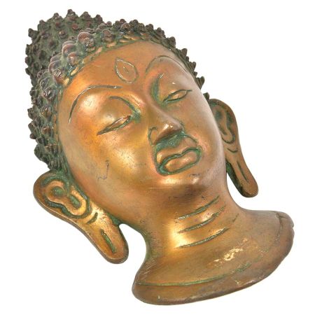 Bronze Buddha Wall Hanging
