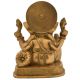 Brass Charbhuja Ganesha Statue