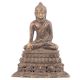 Brass Sitting Meditation Buddha Figurine Statue