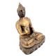 Brass Amoghsiddhi Sitting Buddha Statue 14.5 inches