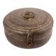 Vintage Collectible Chapati Box (Dabusa)- Brass 12.59 inches