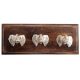 Elephant Aluminium Wooden Hooks