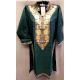 Eco Green Summer Kashmiri Embroidered Long Kurti