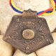 Bronze Pendant Pentagon Shape