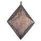 Brass Pendant Diamond Shape