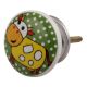 Yellow Cow Ceramic Flat Cabinet Knob Online