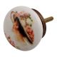 Lady Ceramic Flat Cabinet Knob Online